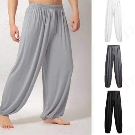 Loose and lightweight leisure pants for women with elastic waistband Lune London