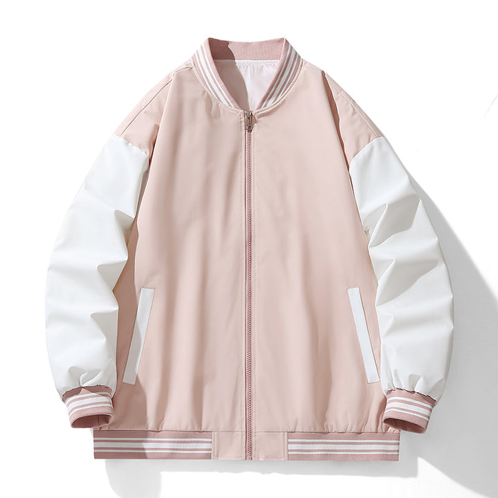 Sporty bomber jacket for men with contrast sleeves Lune London