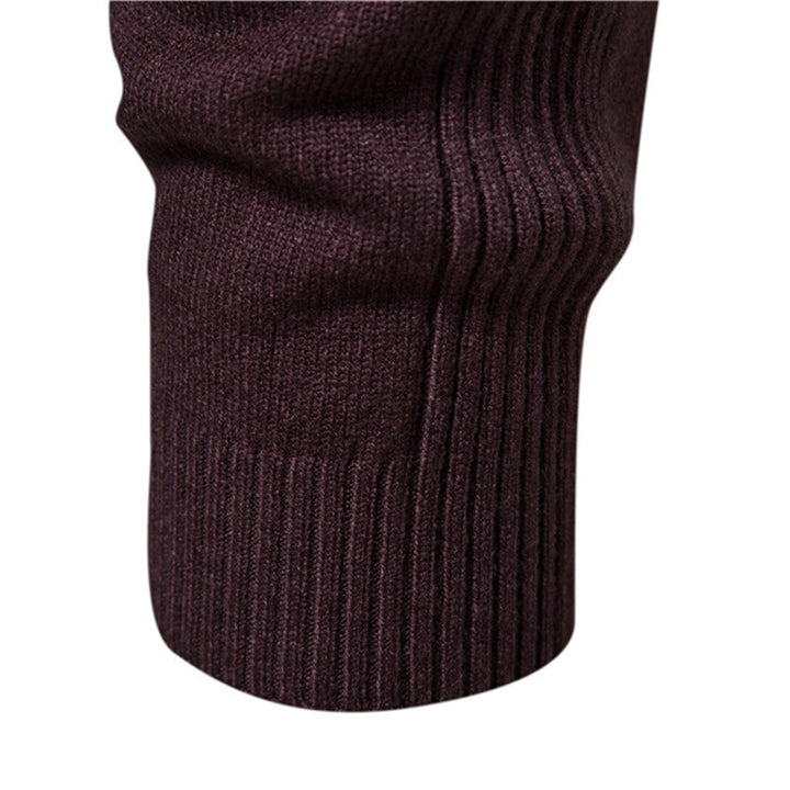 Men's Elegant Rollneck Sweater in High Quality Wool Lune London