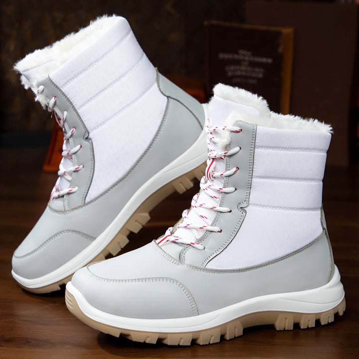 Winter boots for ladies with cozy faux fur lining and non-slip sole Lune London