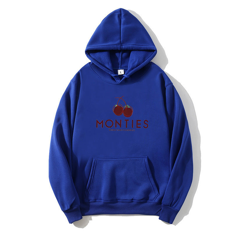 Women's hoodie with fruity logo print Chic & Stil