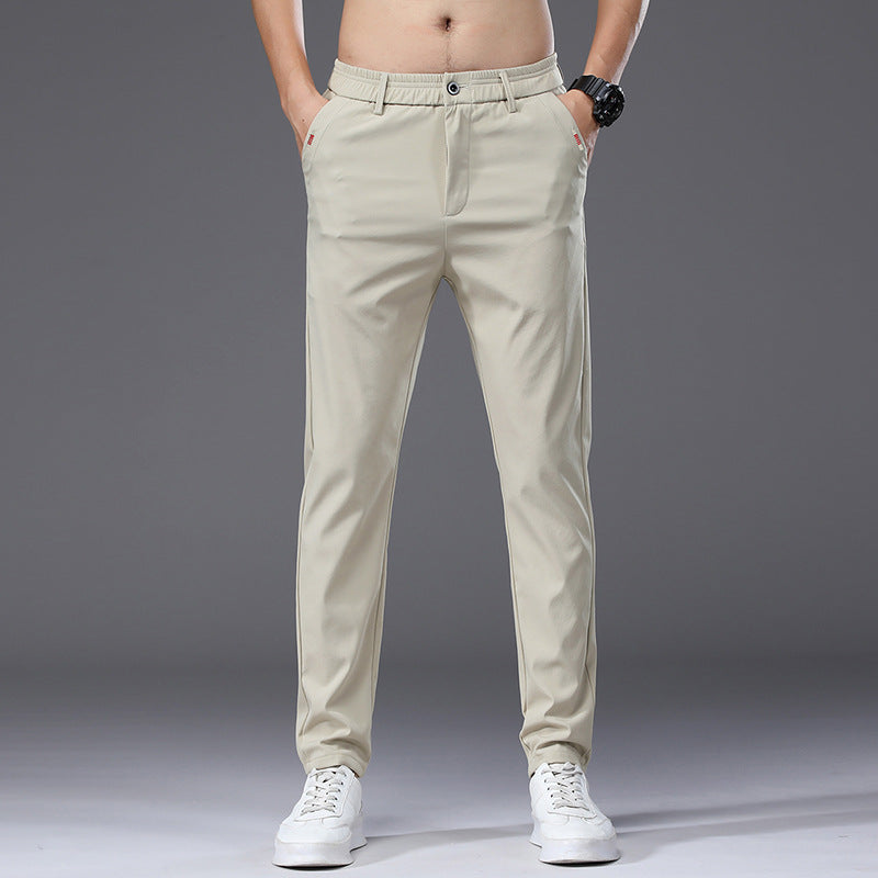 Men's chino pants, stylish and comfortable, with elastic waist Lune London