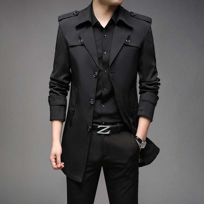 Stylish transitional jacket for men with functional pockets Lune London