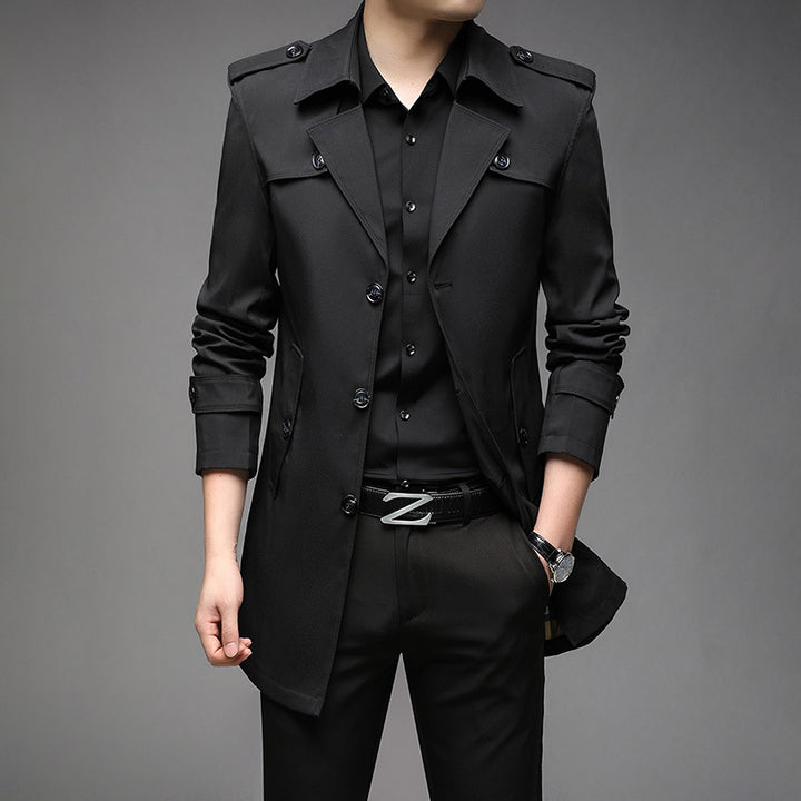 Stylish transitional jacket for men with functional pockets Lune London