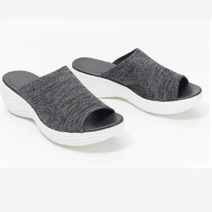 Comfortable Heeled Sandals for Women with Breathable Upper Material Lune London