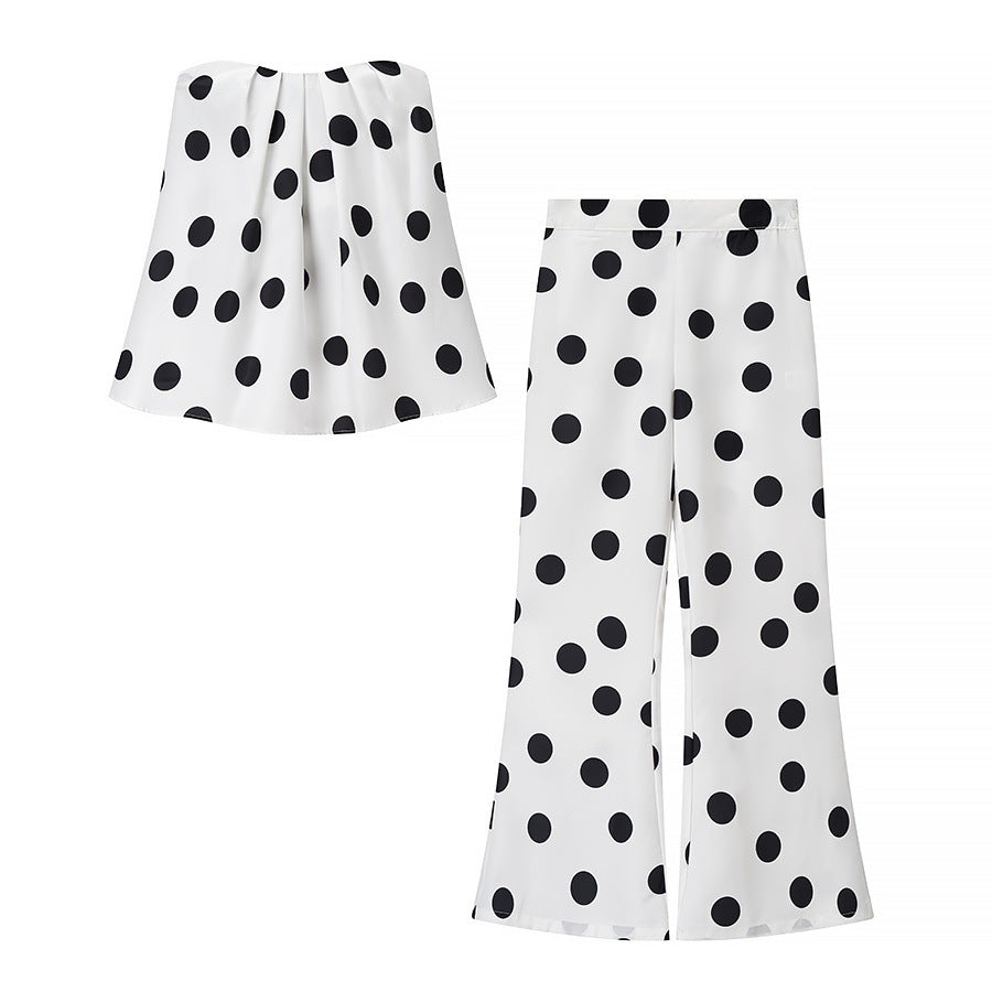 Lune London polka dot panties with elastic waistband