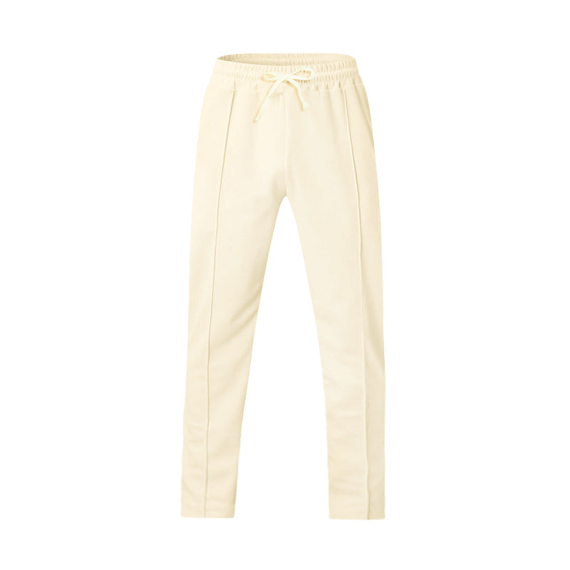 Men's sporty jogger pants with elastic waistband and functional side pockets Lune London