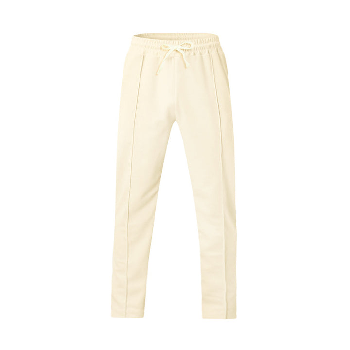 Men's sporty jogger pants with elastic waistband and functional side pockets Lune London
