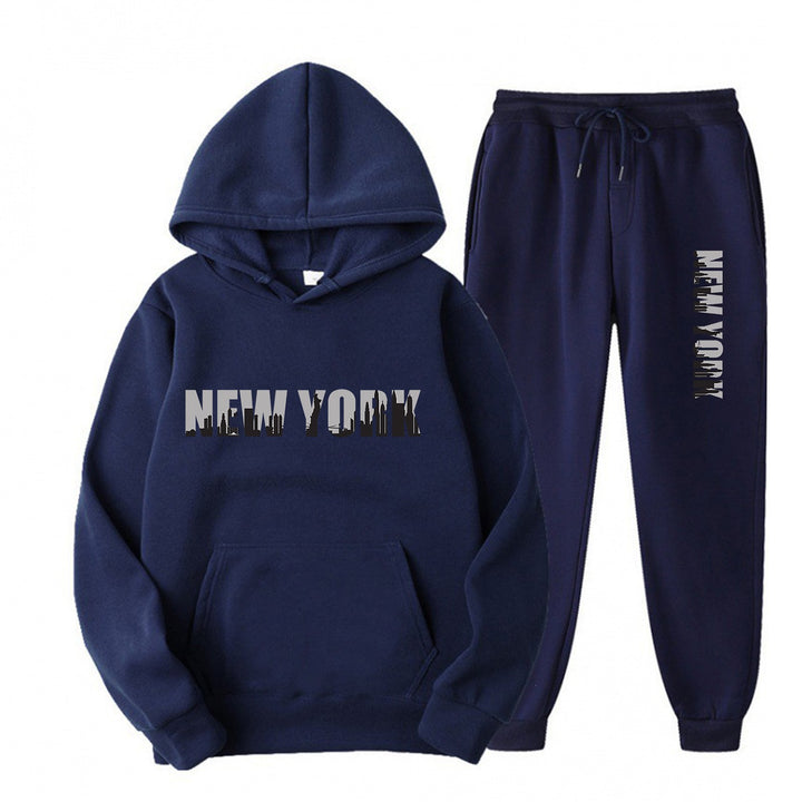 Women's sporty tracksuit with stylized New York print Chic & Stil
