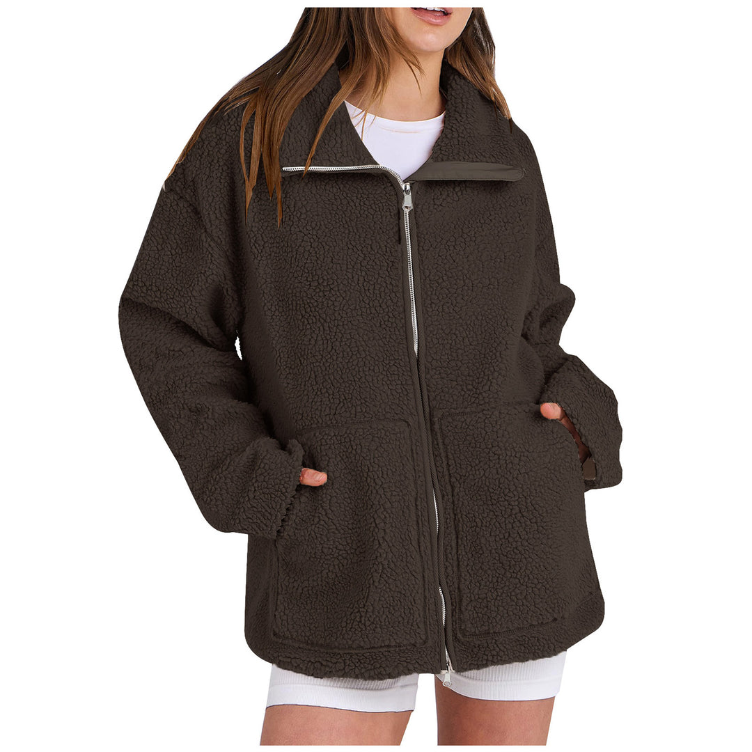 Ladies Comfortable Chic Fleece Sweatshirt