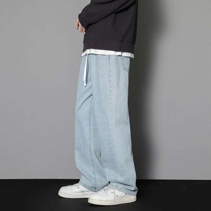 Dames Pantalons en Denim Amples Lune London