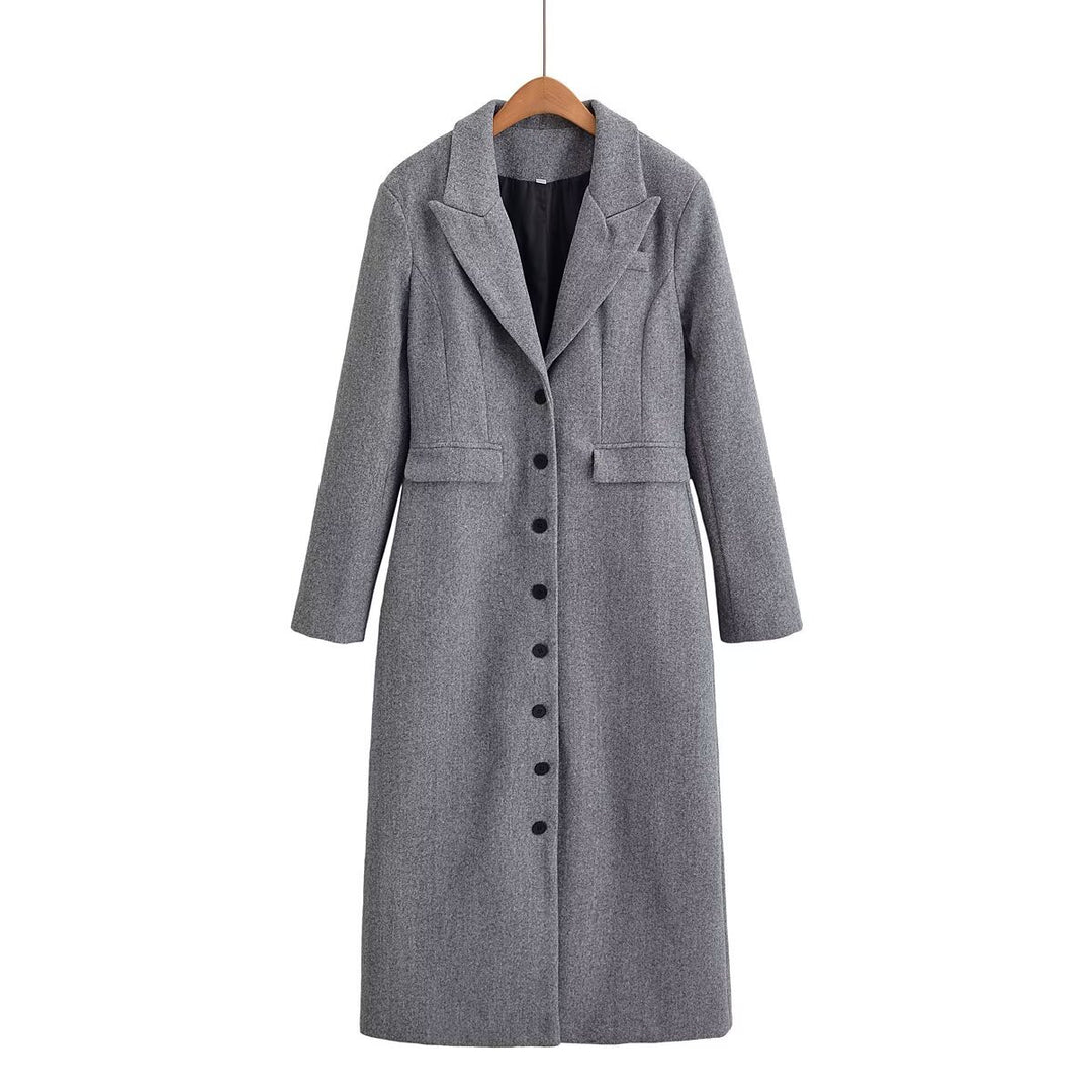 Lune London Elegant Boucle Coat for Ladies