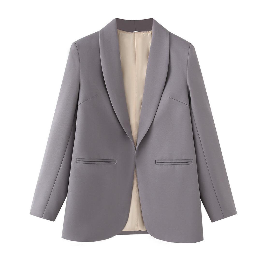 Veste blazer élégante pour dames avec une coupe moderne et des poches structurées Lune London