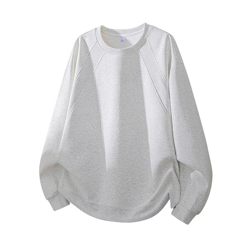 Oversized sweatshirt for women with raglan sleeves and elastic waist Lune London