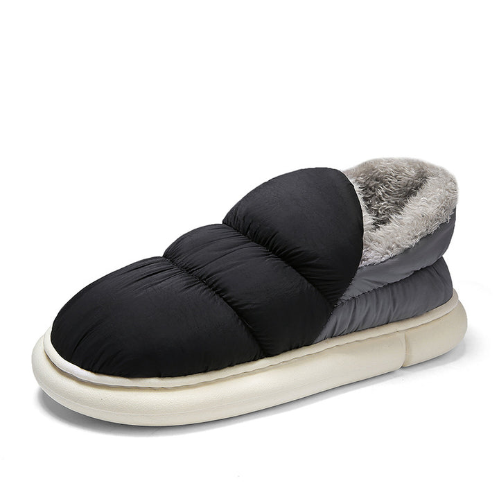 Women's warm slippers with soft lining Lune London
