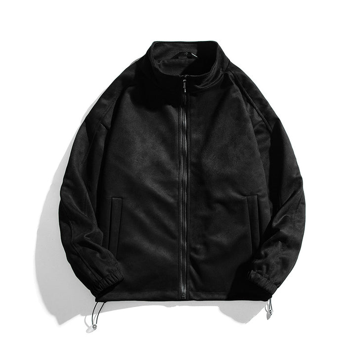 Sports fleece jacket for women with high collar and zippered side pockets Lune London