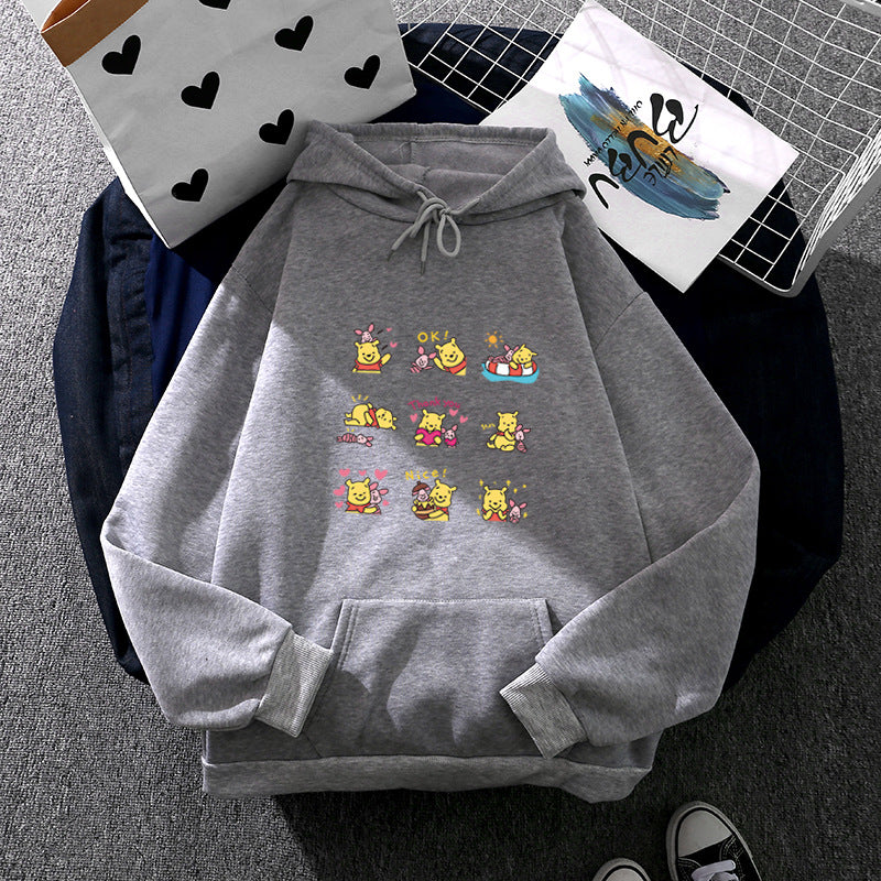 Women's hoodie with cute pattern Chic & Stil