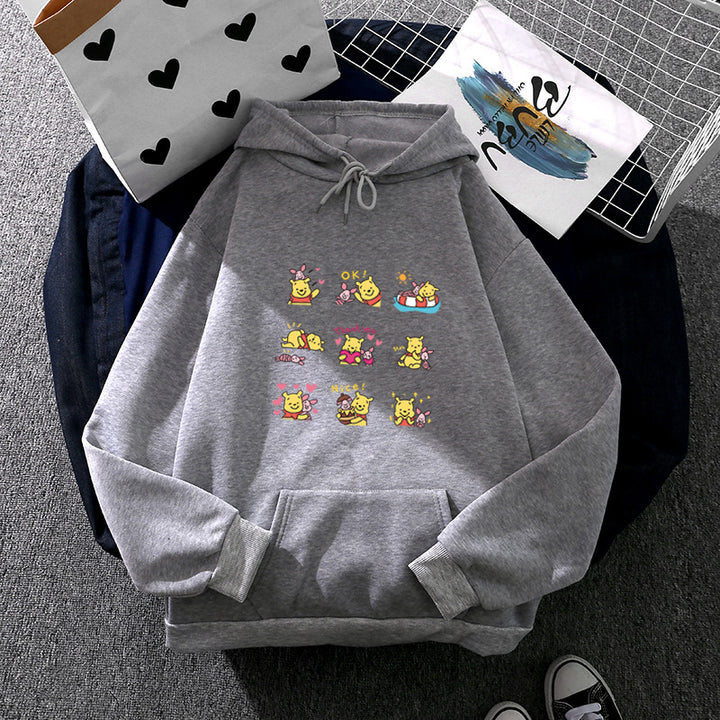 Women's hoodie with cute pattern Chic & Stil