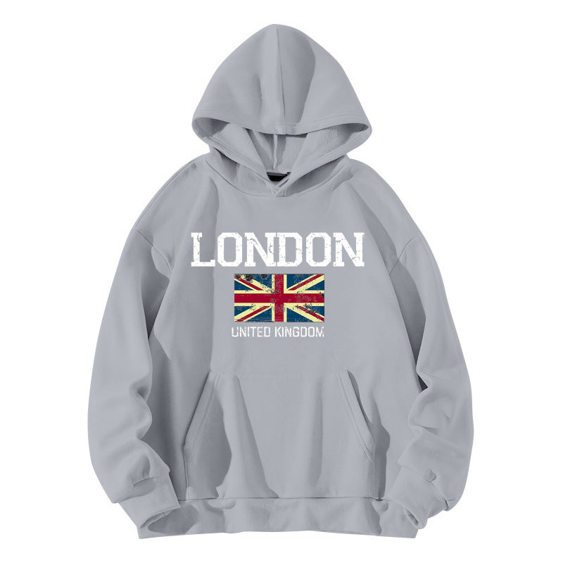 Women's hoodie in urban London style with kangaroo pocket and comfortable fit Lune London