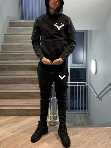 Men's tracksuit with hoodie and practical pockets Lune London
