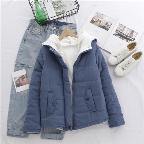 Quilted transitional jacket for women with hood and practical pockets Lune London
