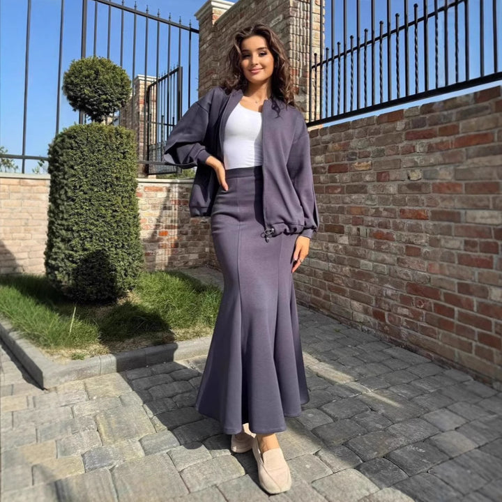 Ladies Elegant and Fitted Maxi Skirts Lune London