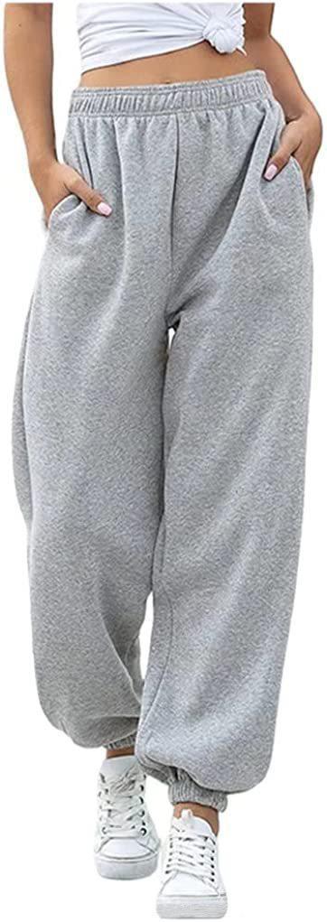 Casual pants for women with elastic waist and deep pockets Lune London