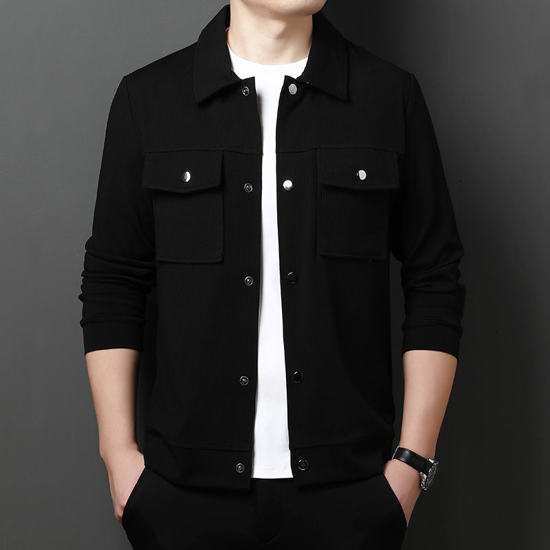 Fashionable men's jacket with practical pockets and modern cut Lune London