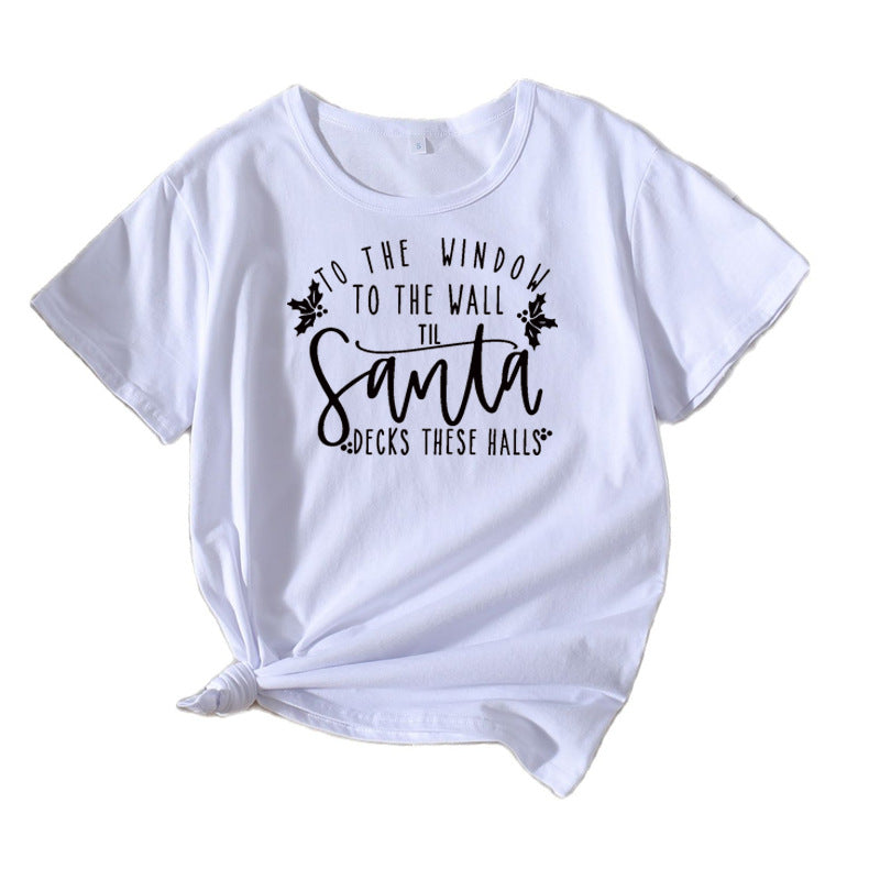 Women Graphic T-shirt Holiday Theme Lune London
