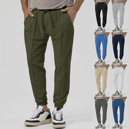 Men's sporty jogger pants with convenient drawstring and breathable structure Lune London