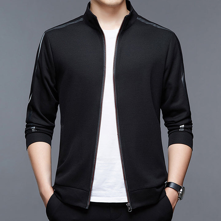 Men's sports jacket with high collar and breathable function Lune London