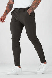 Modern Slim-Fit Pants for men in elastic material with practical pockets Lune London