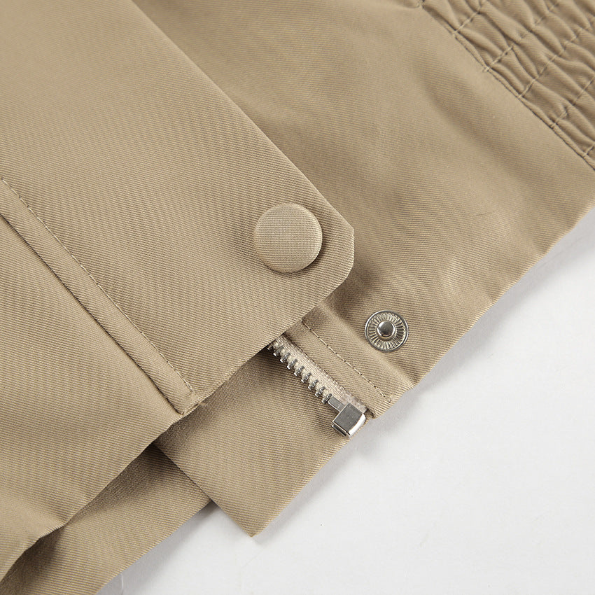 Modern cropped jacket for women with voluminous sleeves Lune London