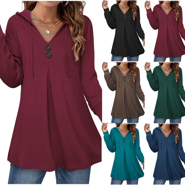 Lune London Women's Hoodie Tunic Top