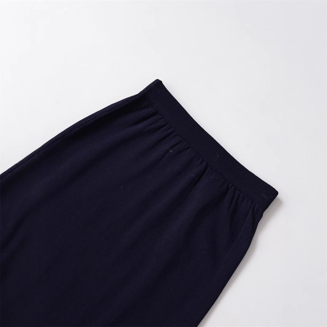 Comfortable jersey skirt for women with elastic waistband Lune London