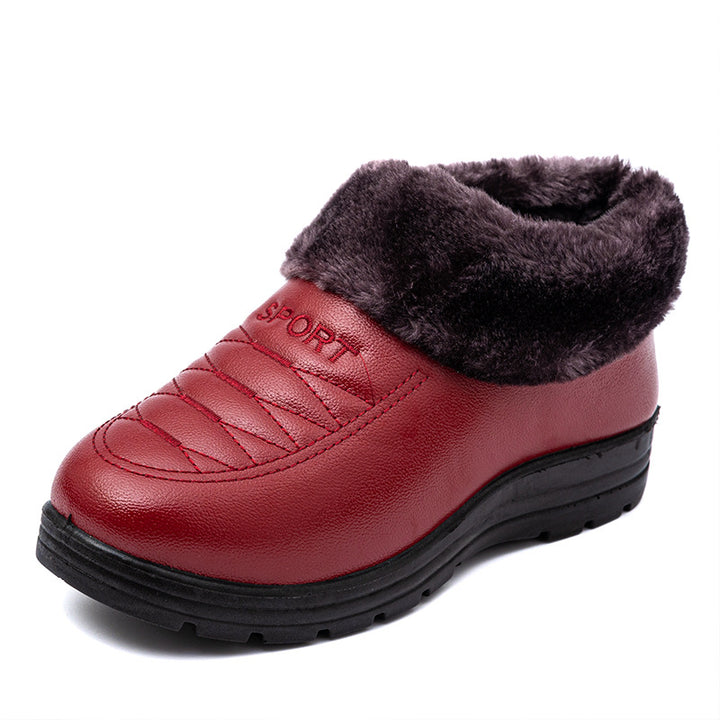 Dames pantoufles en polaire Lune London