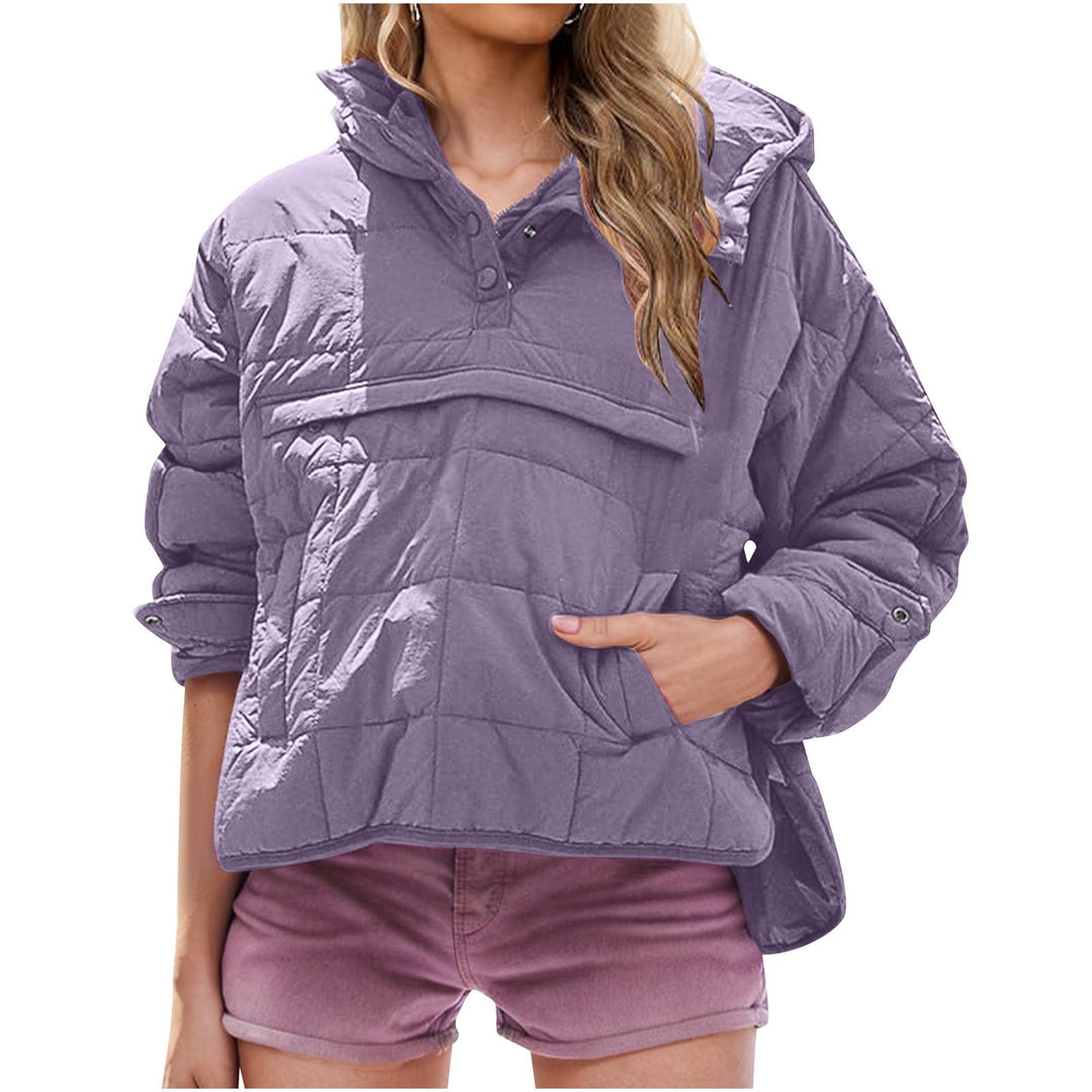 Dames doudoune avec col haut Chic und Stil