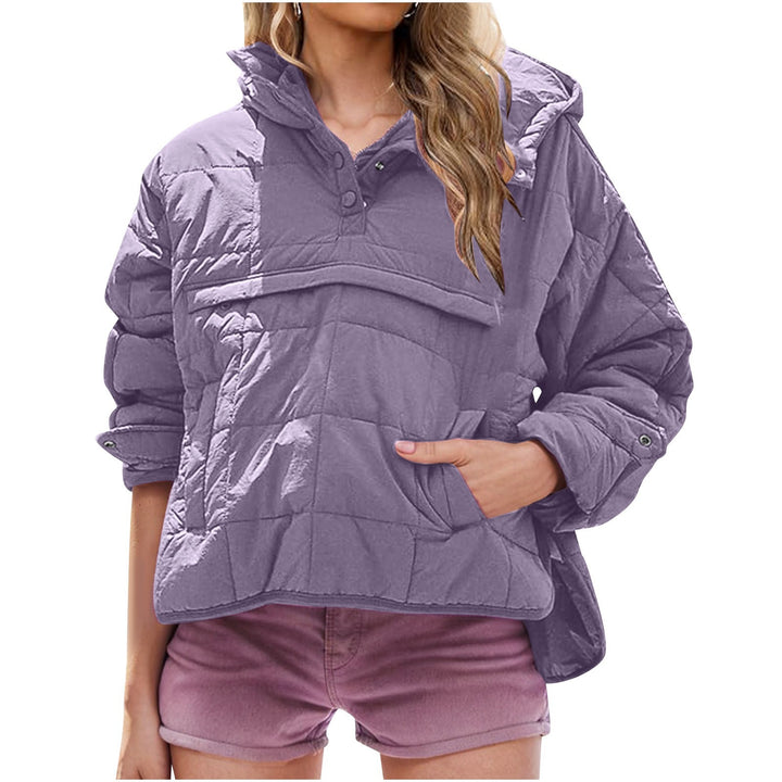 Dames doudoune avec col haut Chic und Stil