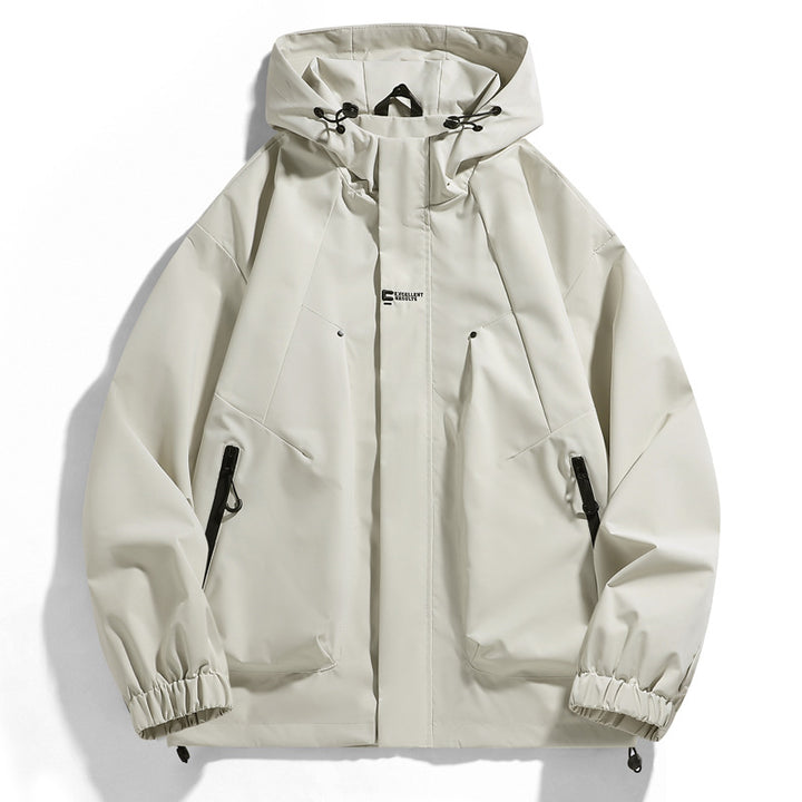 Functional outdoor jacket for men with water and wind protection Lune London