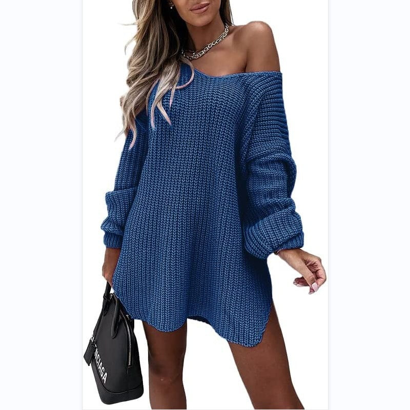 Women's Oversized Knit Dress Lune London