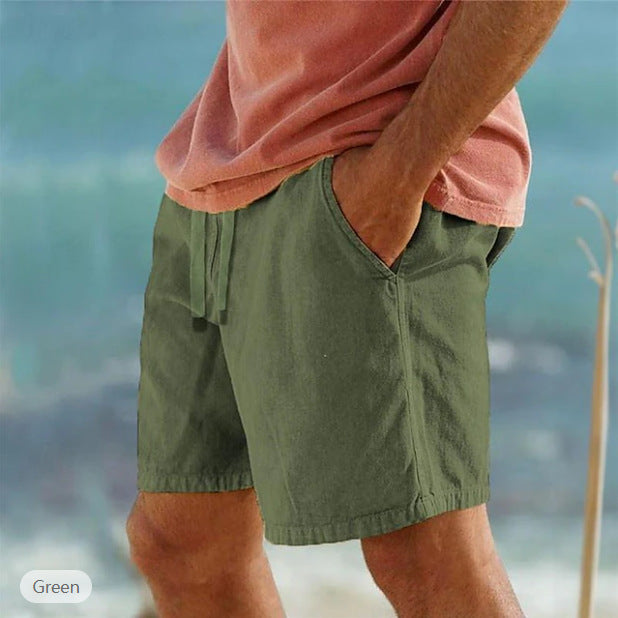 Shorts de bain pratiques pour hommes avec taille élastique et poches latérales Lune London