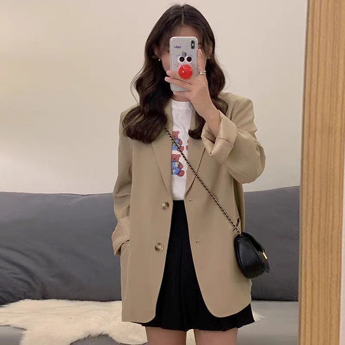 Blazer oversize pour femmes avec détails élégants Chic & Stil