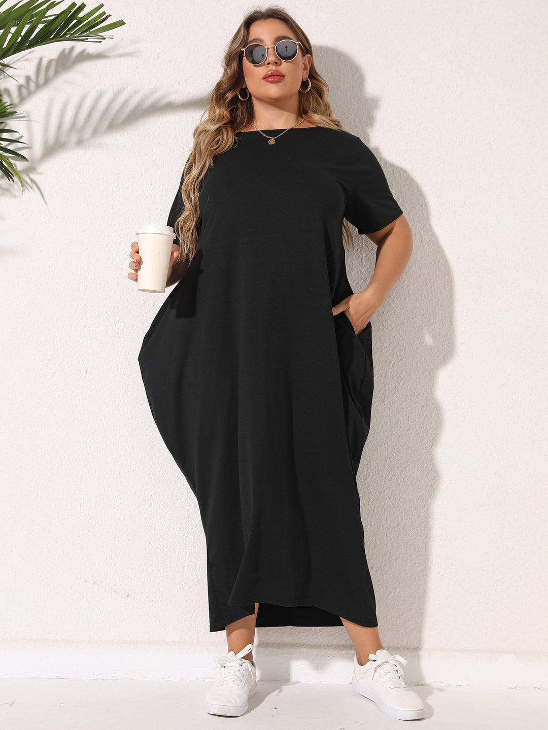 Plus Size Women Casual Chic Maxi Dress