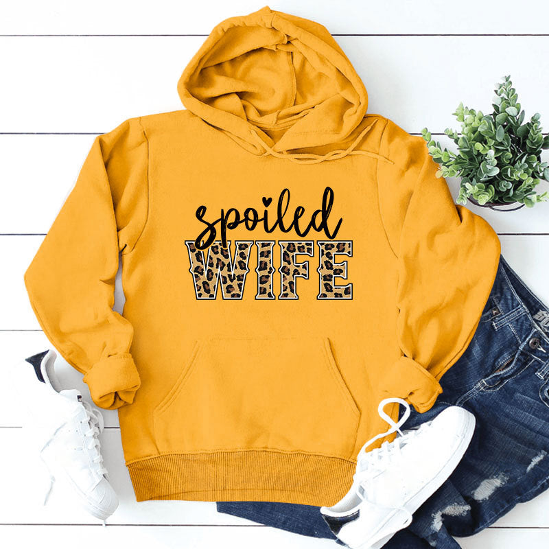 Sweat à capuche pour femmes avec lettrage créatif et élégant Chic & Stil