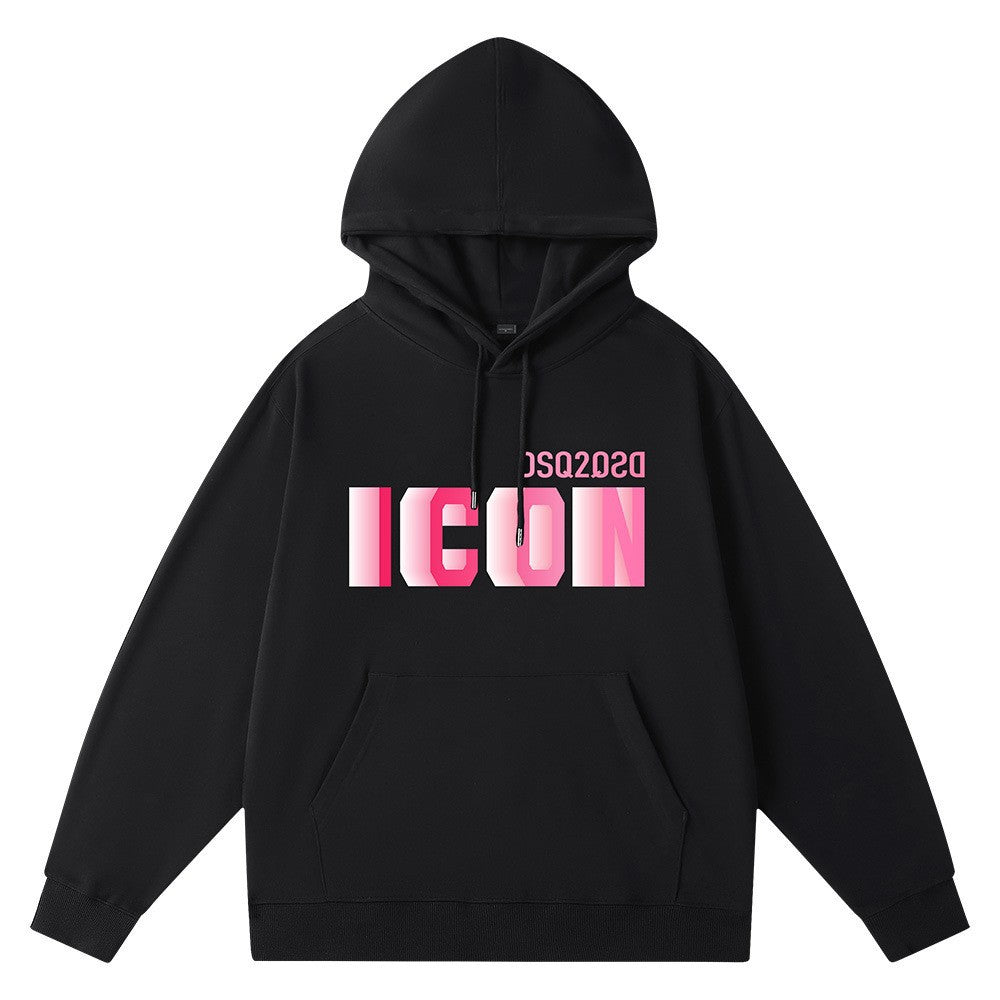 Women's hoodie with striking trend print Chic & Stil