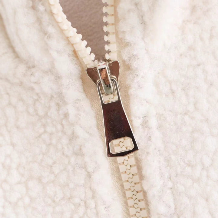 Veste en polaire douillette pour femmes avec col montant Chic & Stil