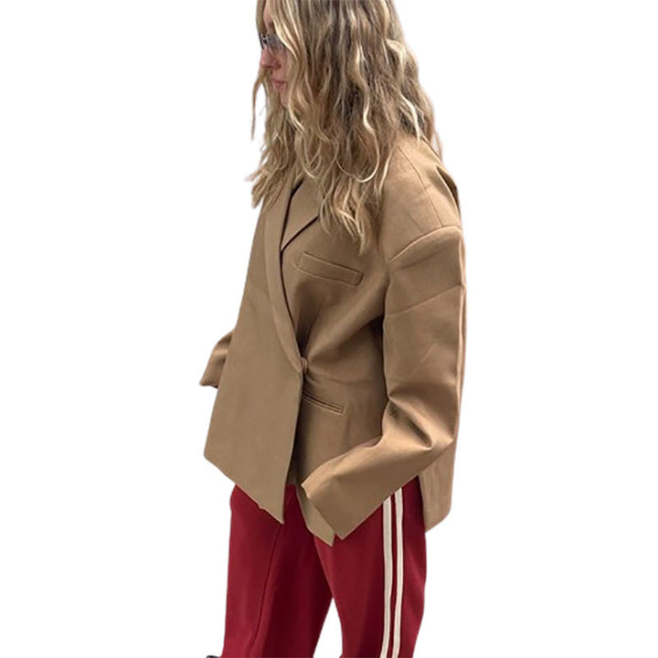 Oversized blazer jacket for women with refined cut Lune London