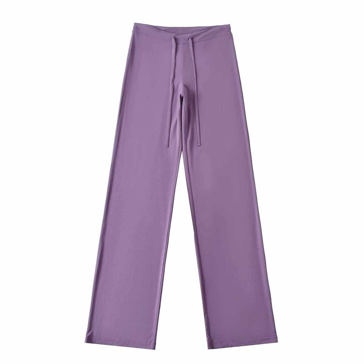 Lune London casual wide jersey pants for women