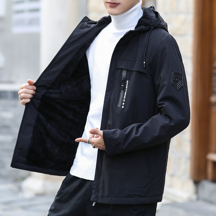 Waterproof and insulated jacket for men with soft inner lining Lune London