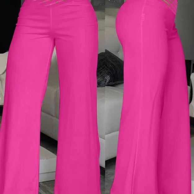 High-waisted palazzo pants for women Lune London